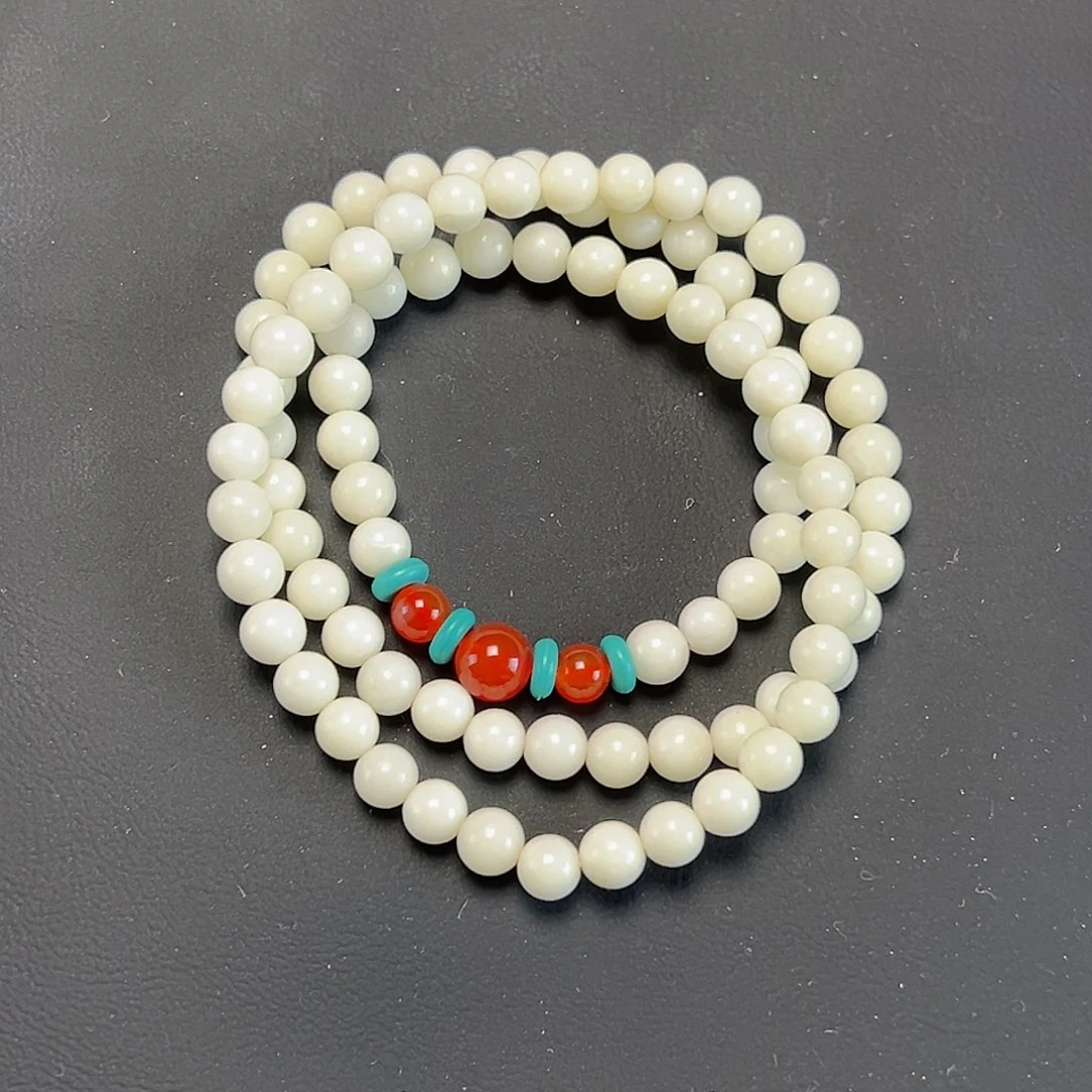 蓝田玉（蛇纹石化大理石玉）手镯合金