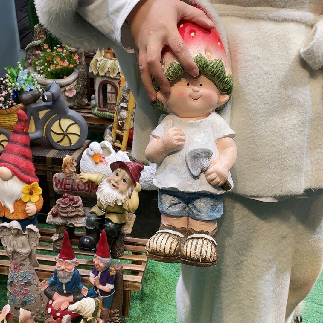 摆件花园摆件红红火火