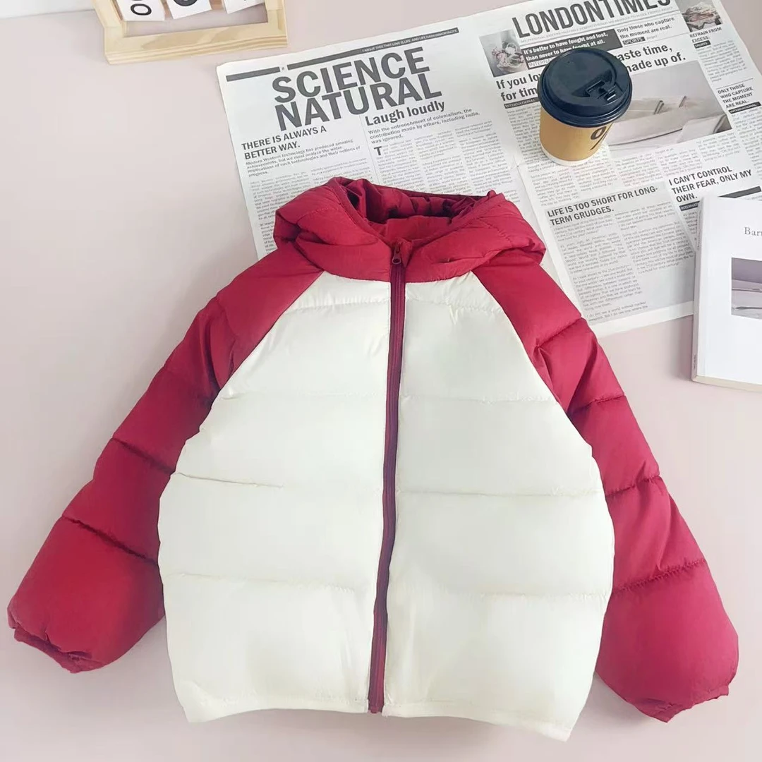 【】T034儿童新品冬款可爱时髦棉服冬季加厚2025女宝百搭童装