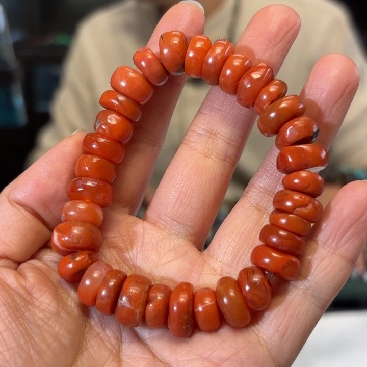 南红玛瑙未镶嵌颈饰南红