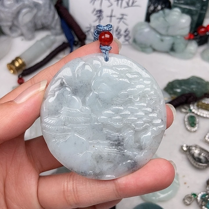 颈饰未镶嵌翡翠翡翠