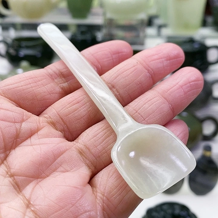 未镶嵌和田玉挂件茶铲