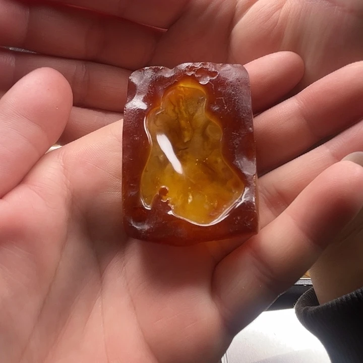 定制琥珀未镶嵌纯天然蜜蜡吊坠