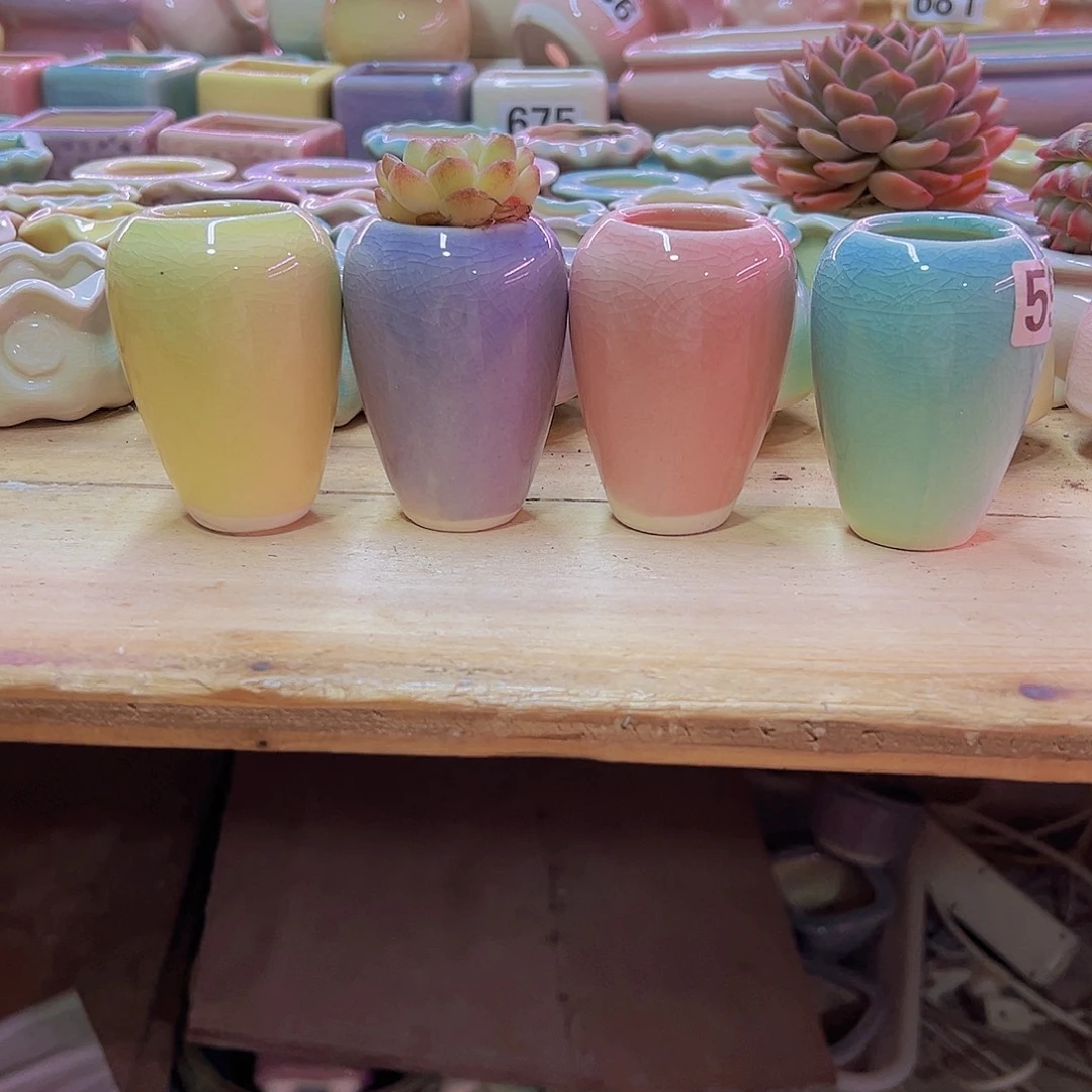 陶瓷花盆当场凑满12包邮