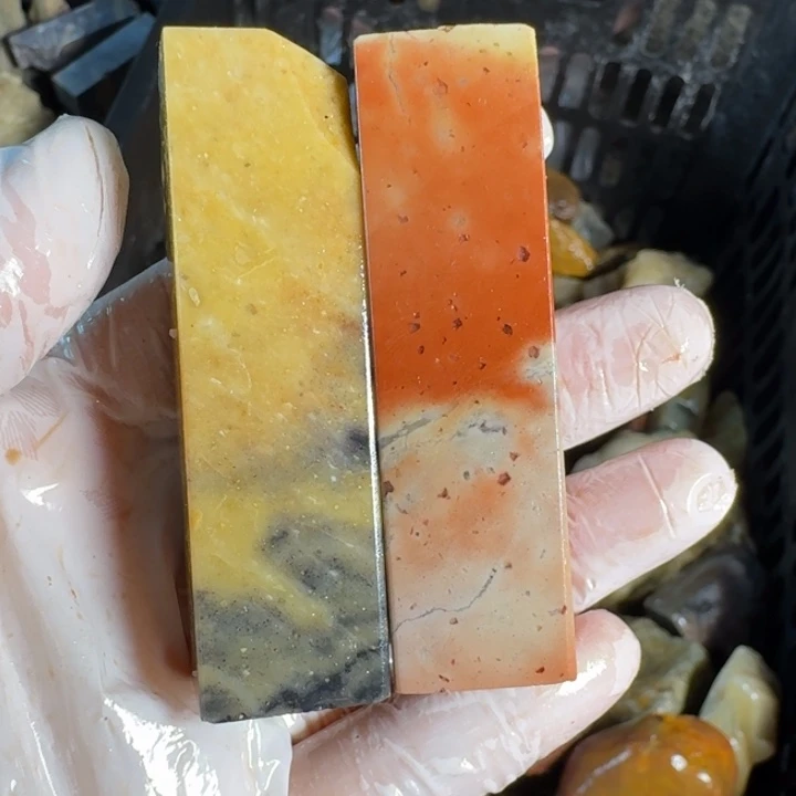 漫***呀寿山石寿山石的颜色