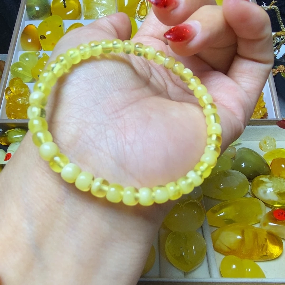 琥珀未镶嵌珠宝奇石