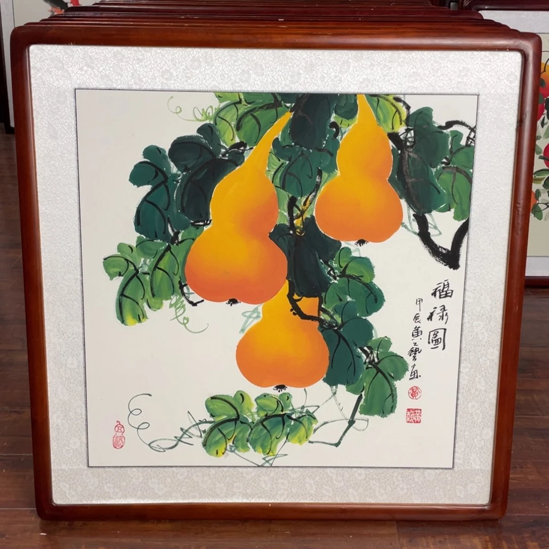 国画带框尺寸63*63厘米
