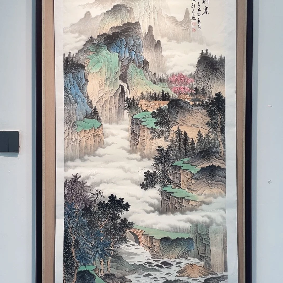 国画凌行志老师手绘国画精品