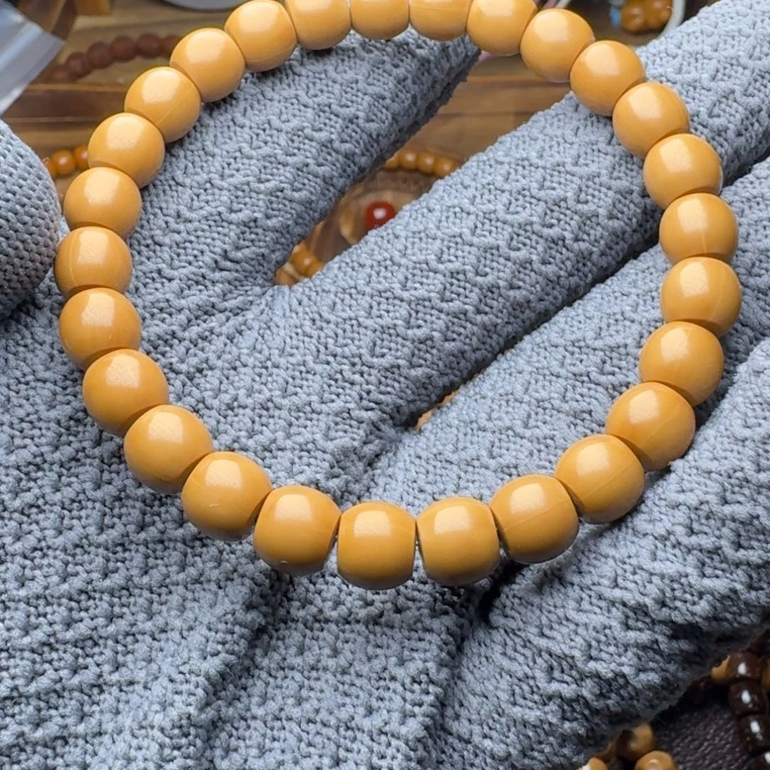 小****猴头核桃手串镜面直切8.5mm