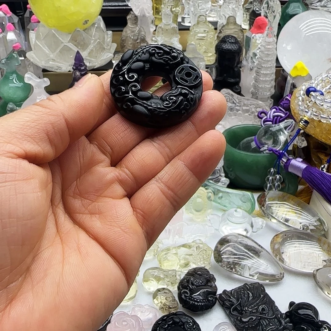 未镶嵌水晶车挂摆件