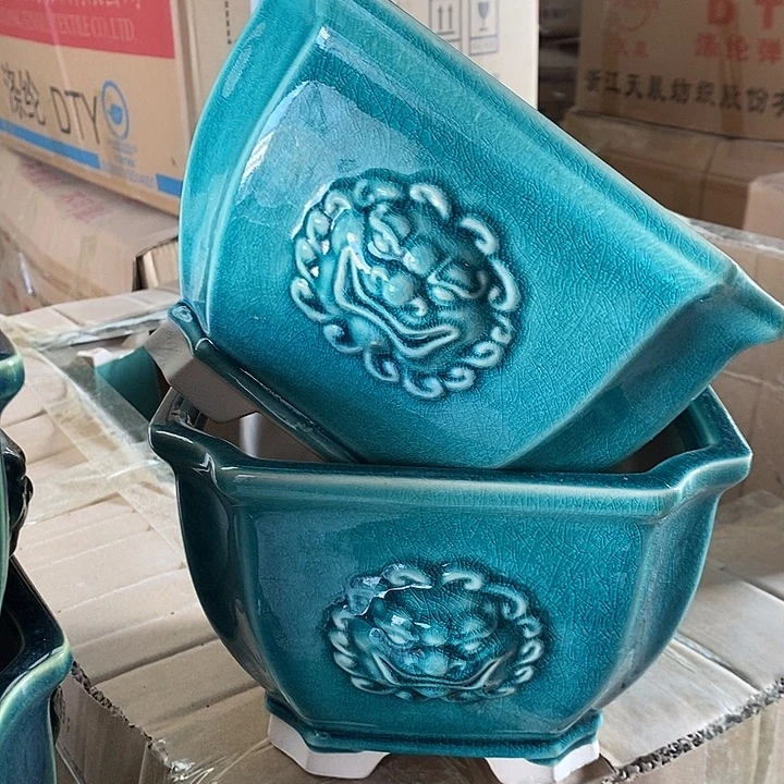 宜兴粗陶紫砂花盆17