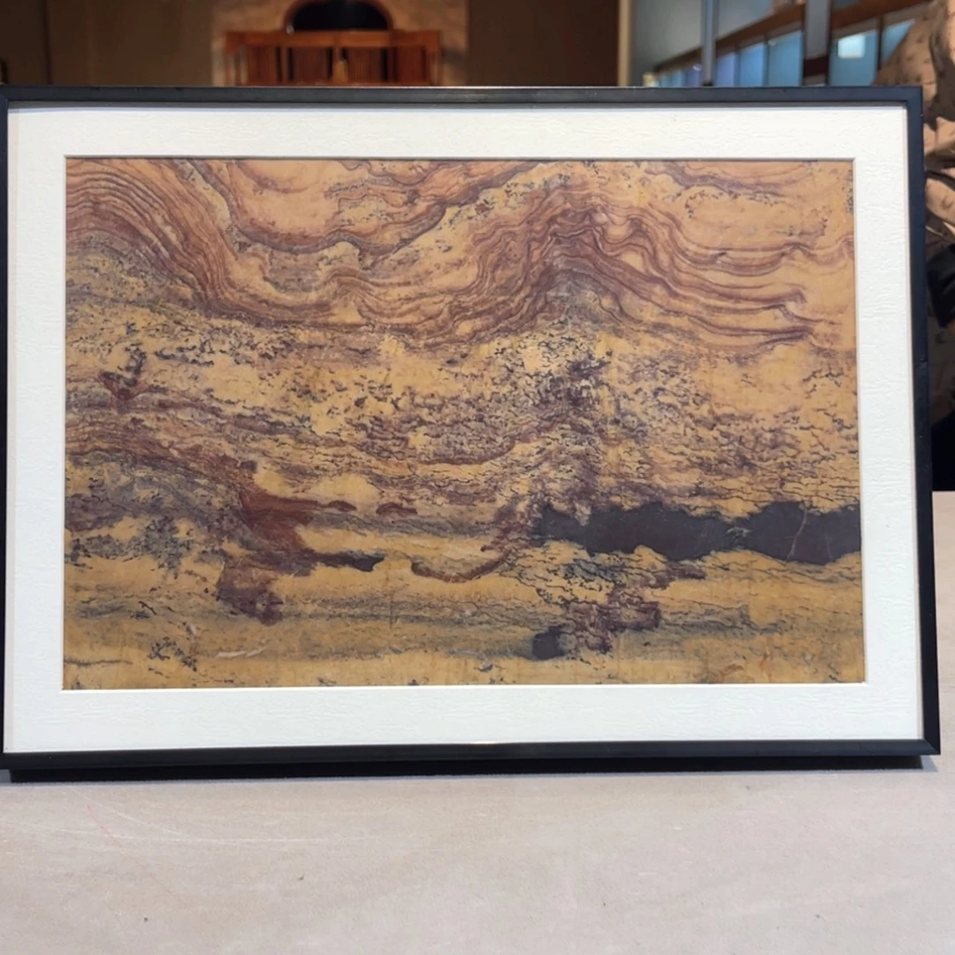 彩石三峡清江画面石