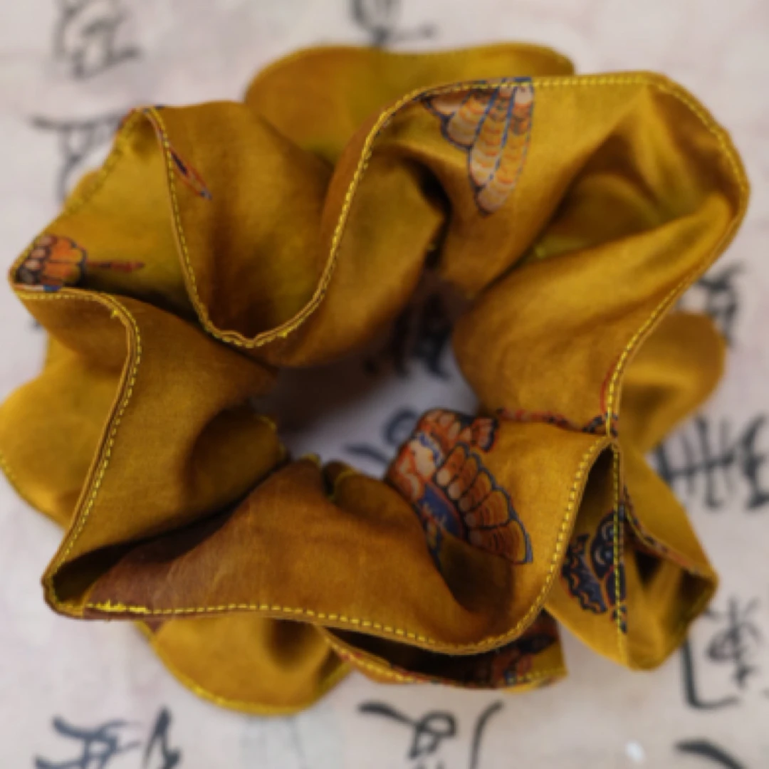 古玺【金枝】（不支持退）香云纱纯手工