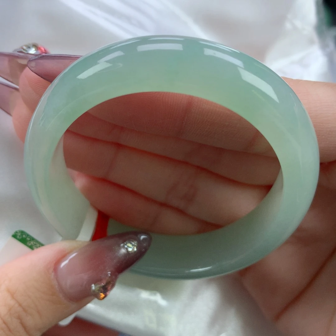 翡翠手镯未镶嵌55.1贵妃