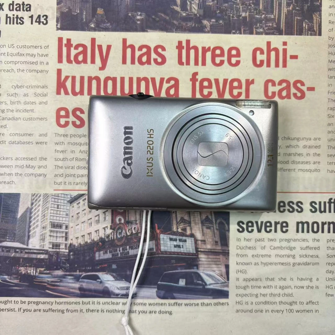 99新 Canon/佳能 ixus220hs 奶油肌高清拍照数码相机冷白