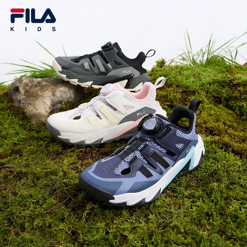 【斐乐儿童】2025夏季中大童儿童时尚透气防滑户外鞋K15B522504