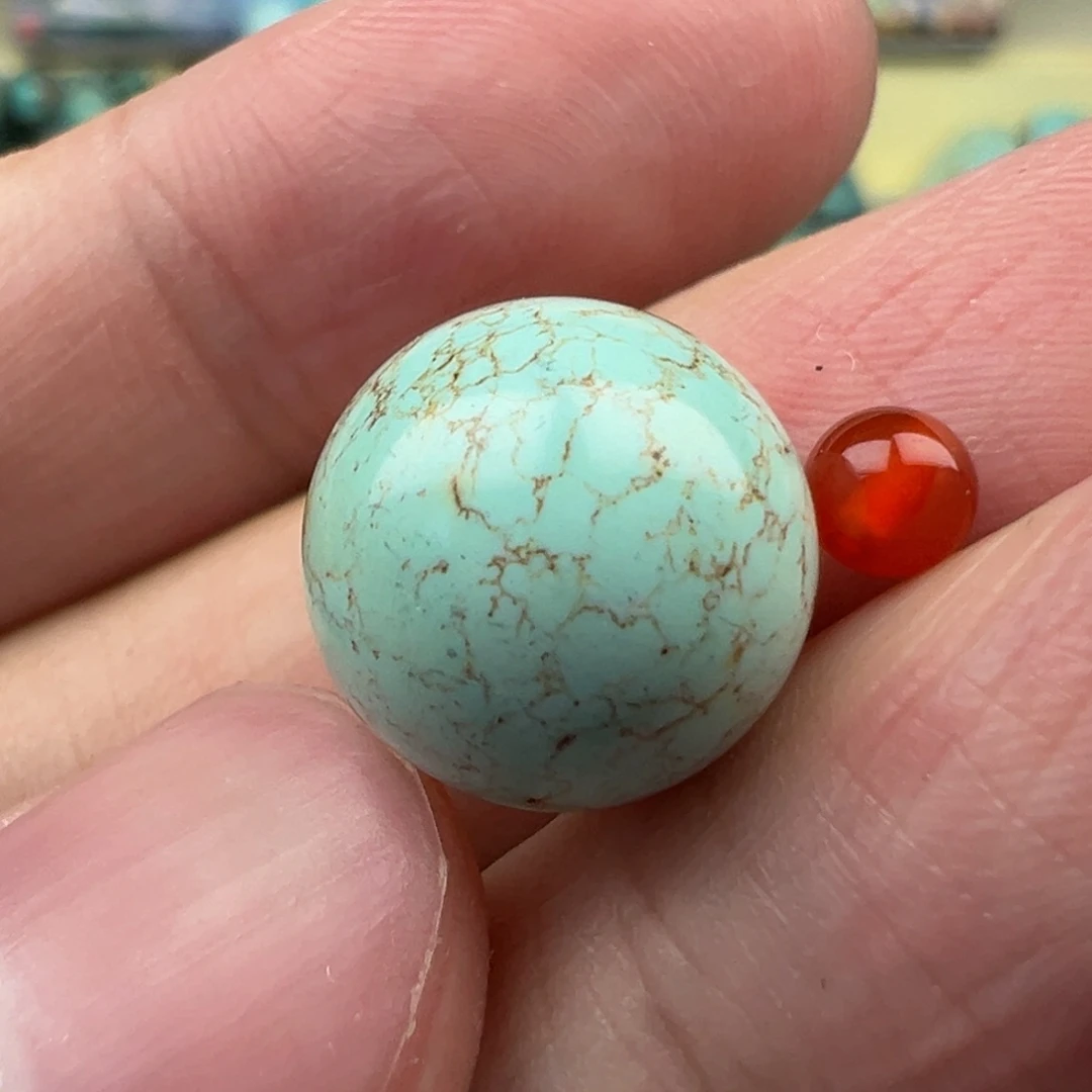 南红玛瑙配饰未镶嵌卡12.9