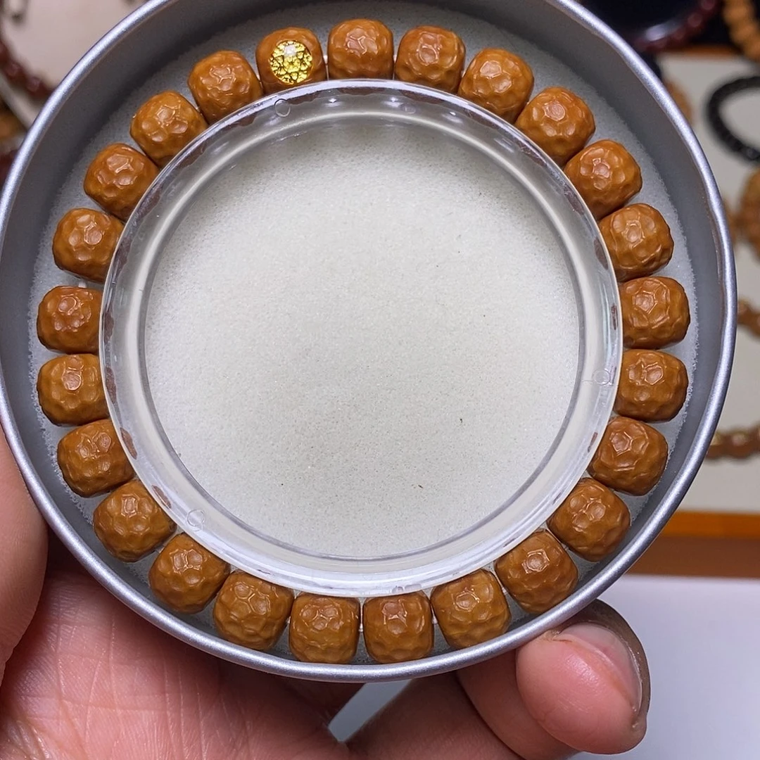 手串猴头核桃超小蛟龙龙鳞王尺寸9+全品