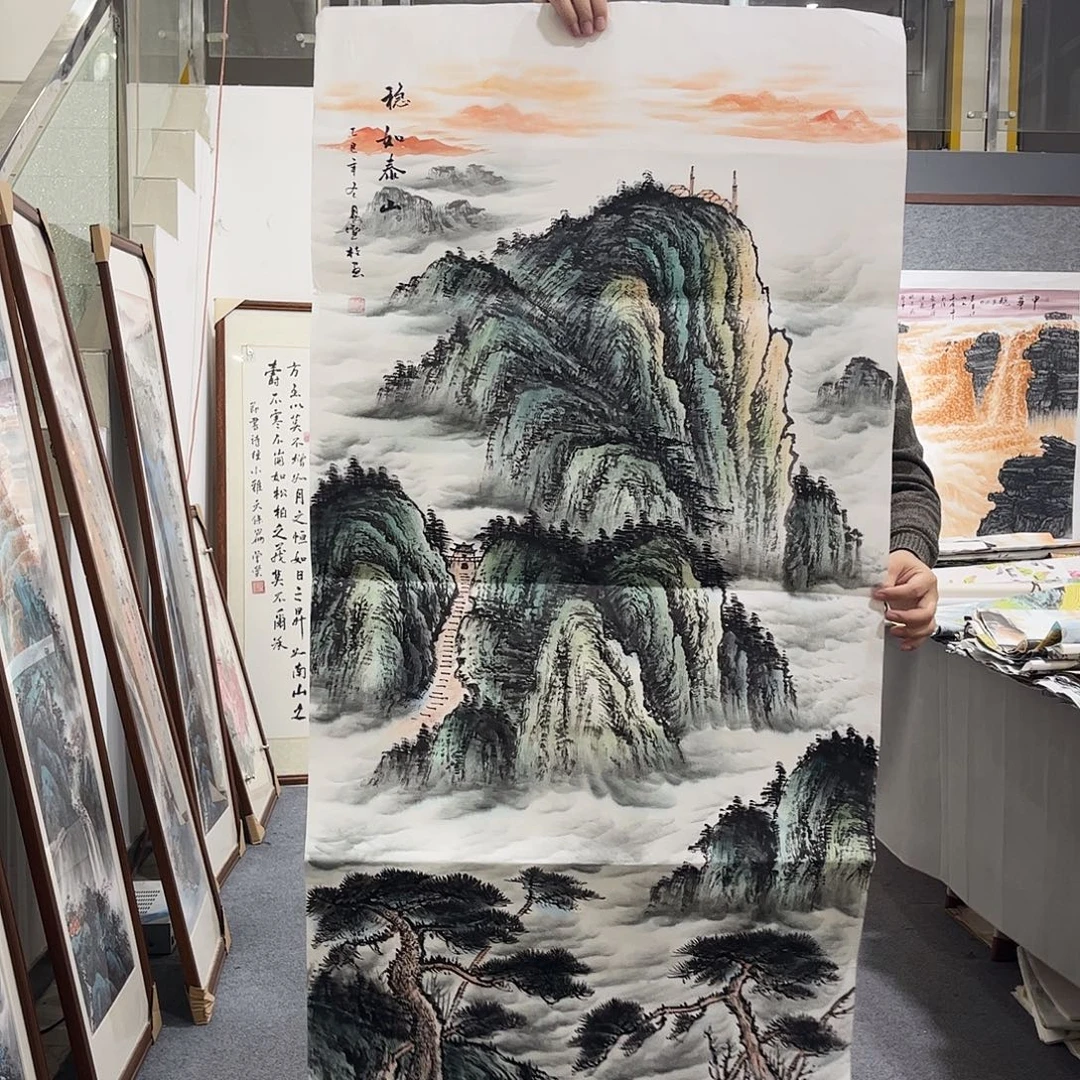 国画LT国画作品单幅任发