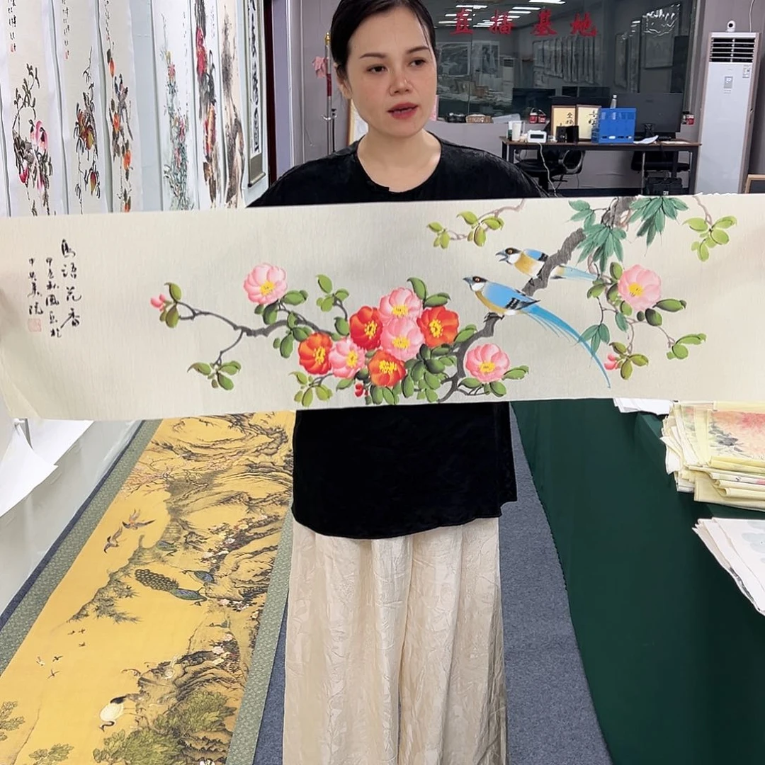 国画宣纸国画纯手绘作品