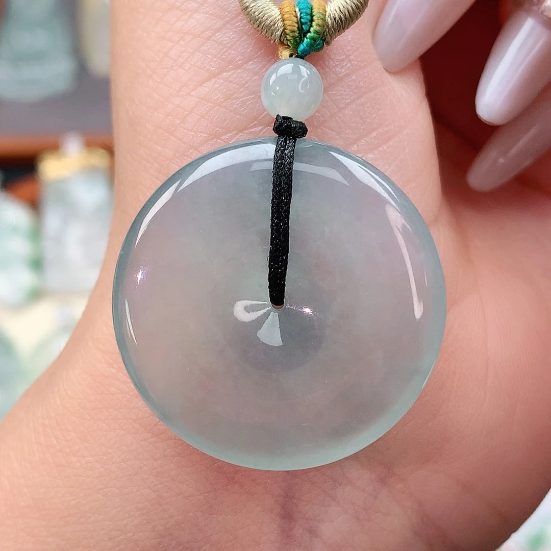 颈饰未镶嵌翡翠扣