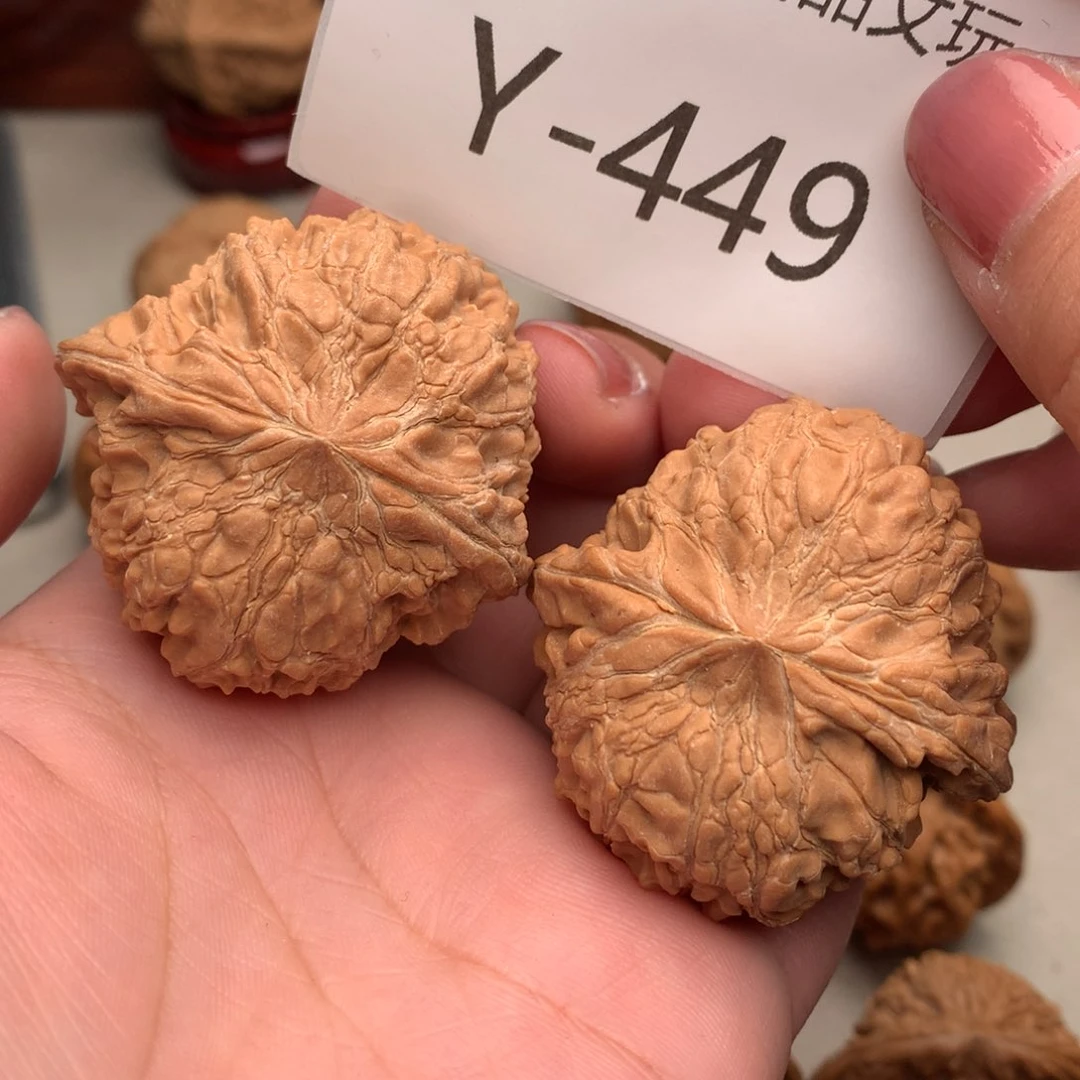 文玩核桃把件44和尚头………………