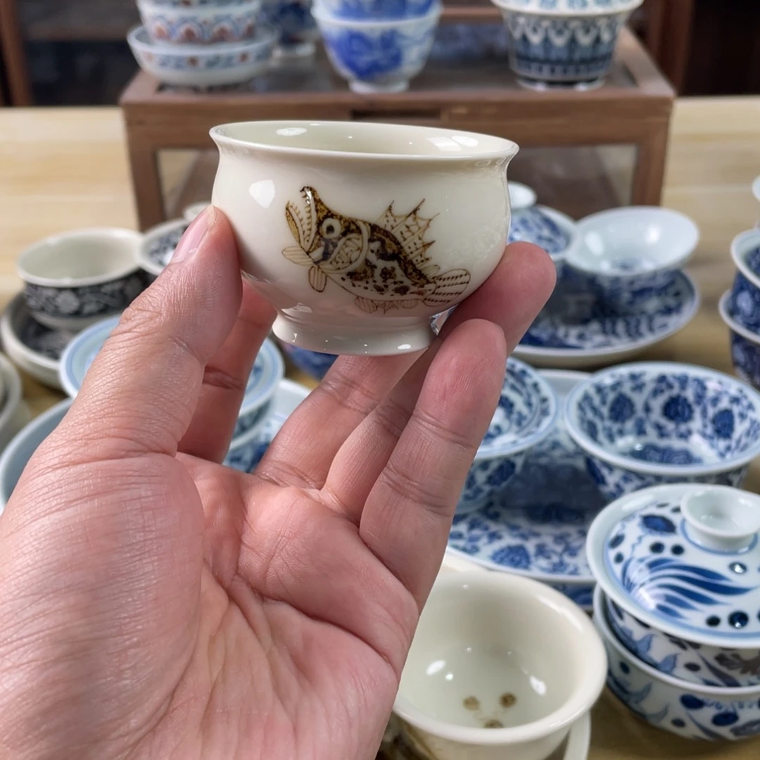 景德镇手工手绘茶具