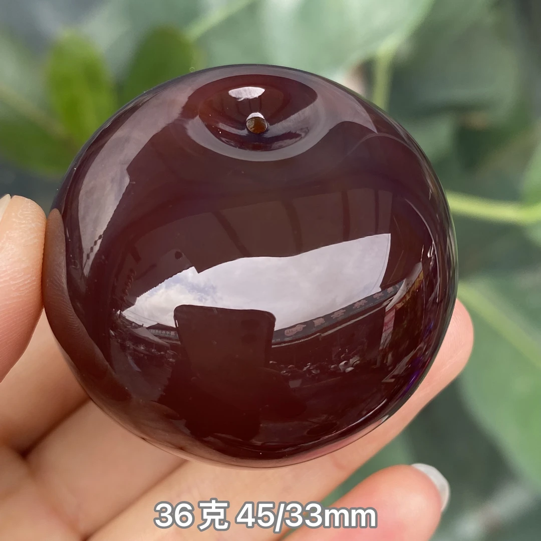 【小伊琥珀】36克紫罗兰饱满厚装公主扣