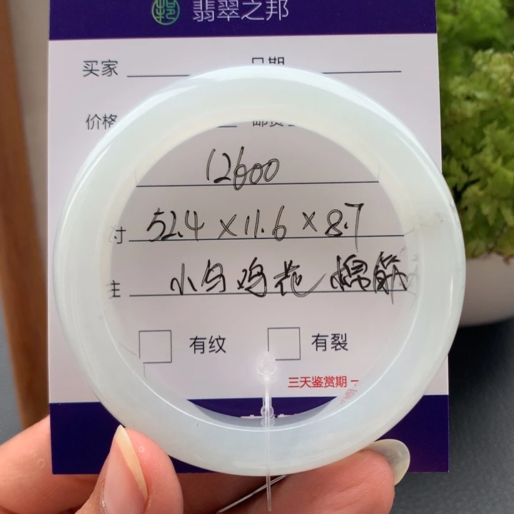 翡翠未镶嵌手镯翡翠手镯52+