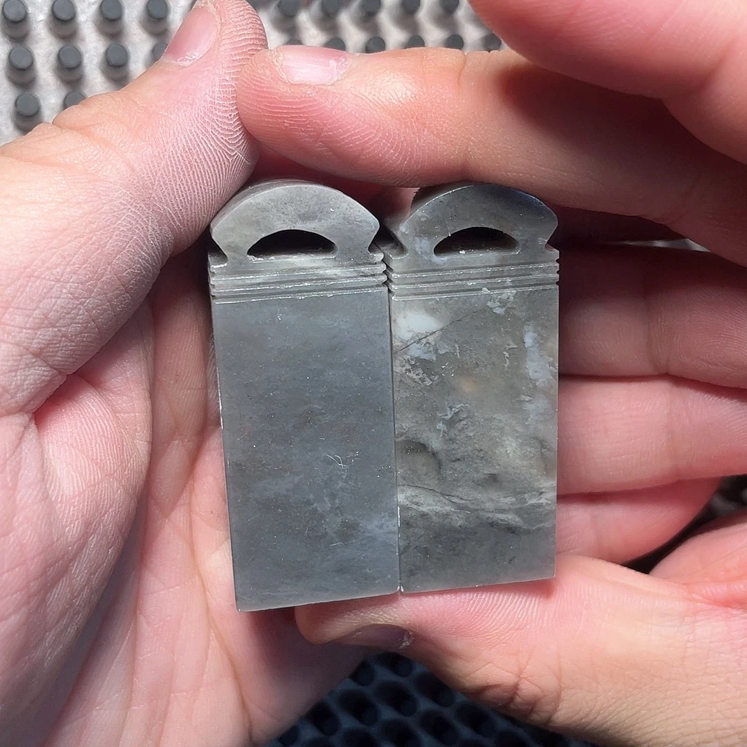 昌化石印石长白石2.0 瓦