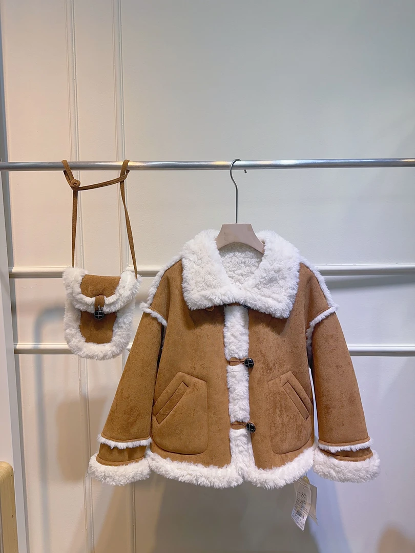 78728  ++款儿童加毛外套