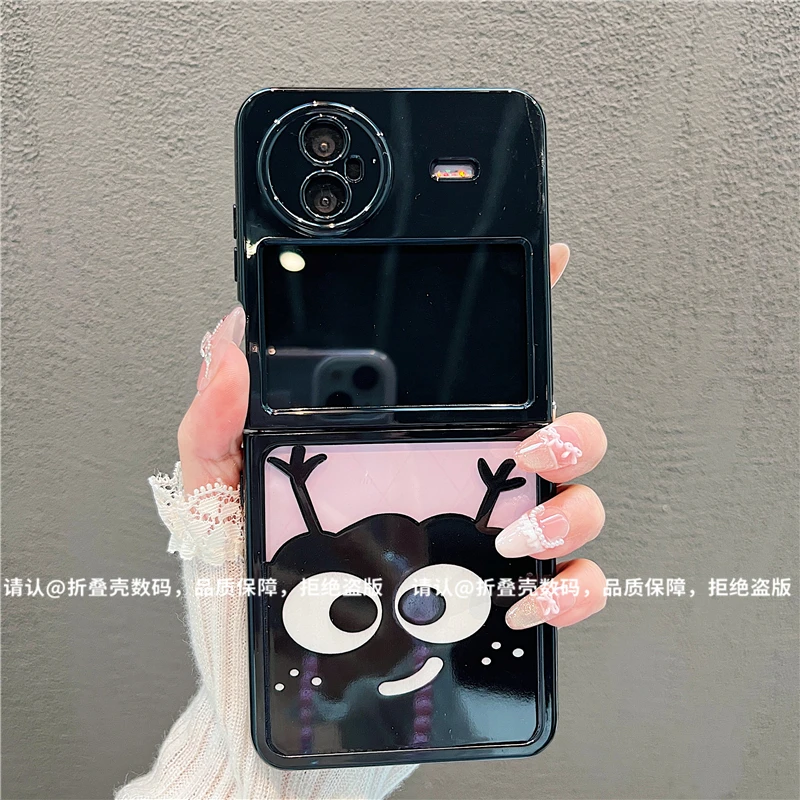 （vivoxflip系列)折叠奶油壳适用vivoxflip手机壳防摔爆款保护套潮