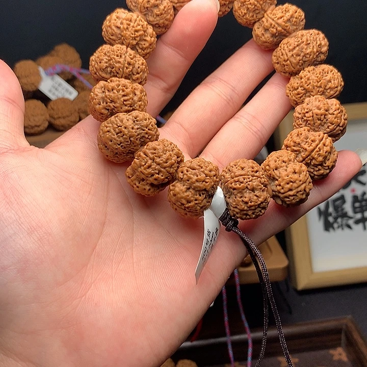 金刚菩提手串夹板菠萝蜜全品22mm➕➕