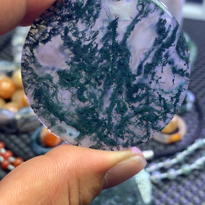 玛瑙/玉髓吊坠(赠链)未镶嵌带****步