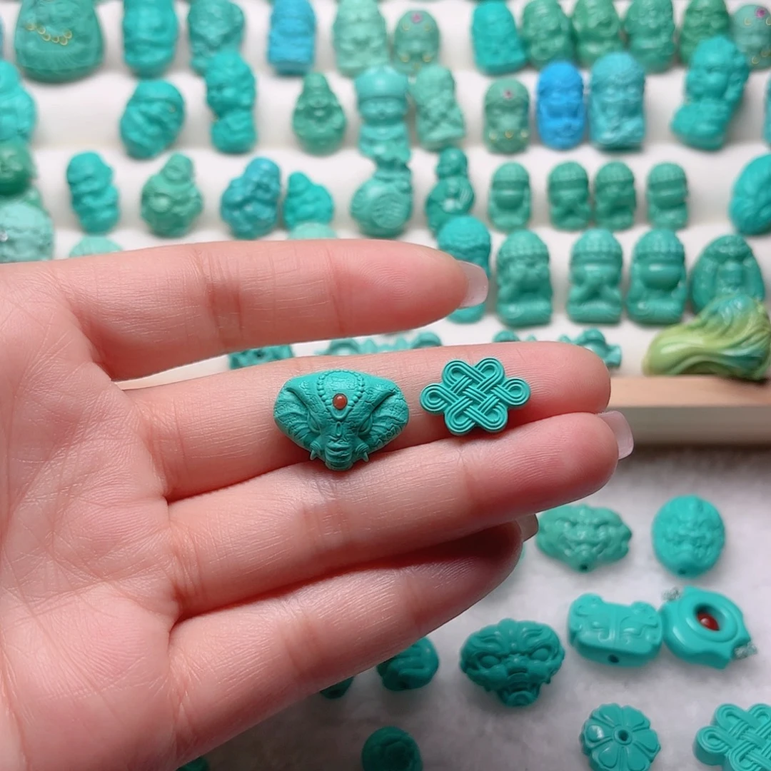 静***灵象神镶嵌款、中国结精工