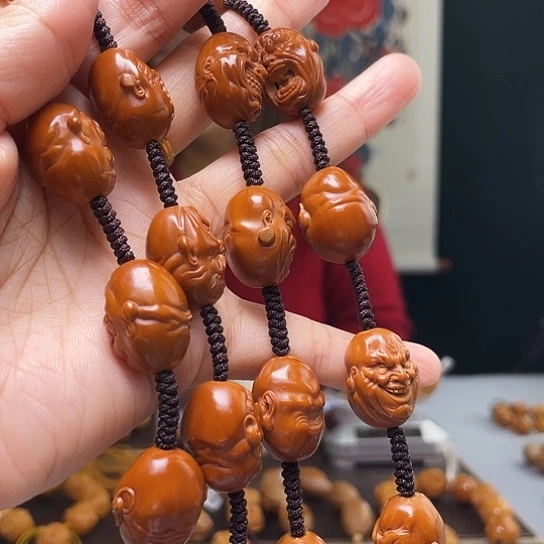 橄榄核手串/手链玉***机橄榄核