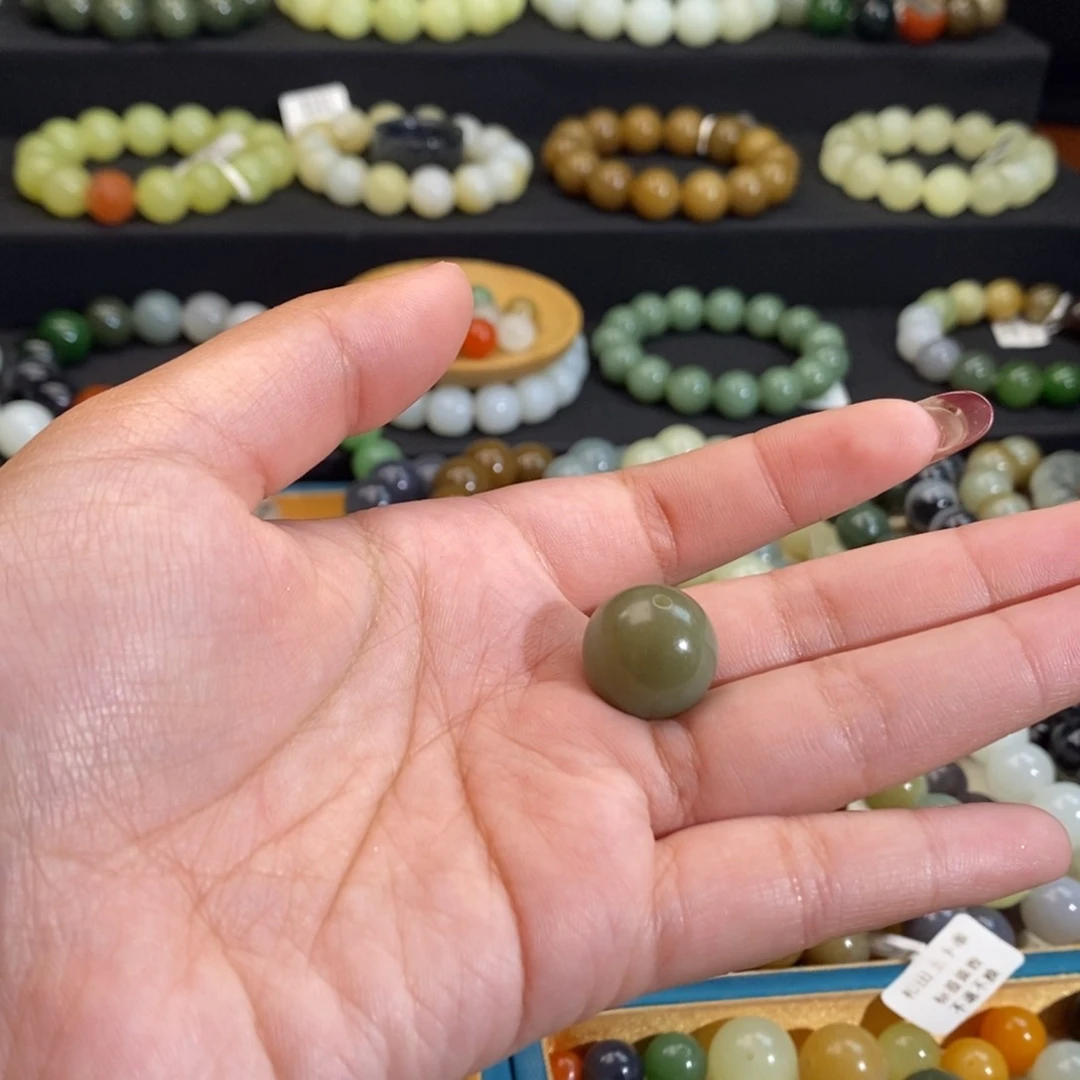 和田玉单珠未镶嵌Z16