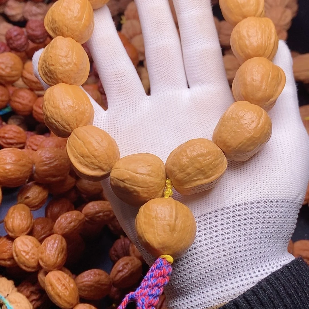 【闪购商品】吊坠文玩核桃小***狠木鱼24