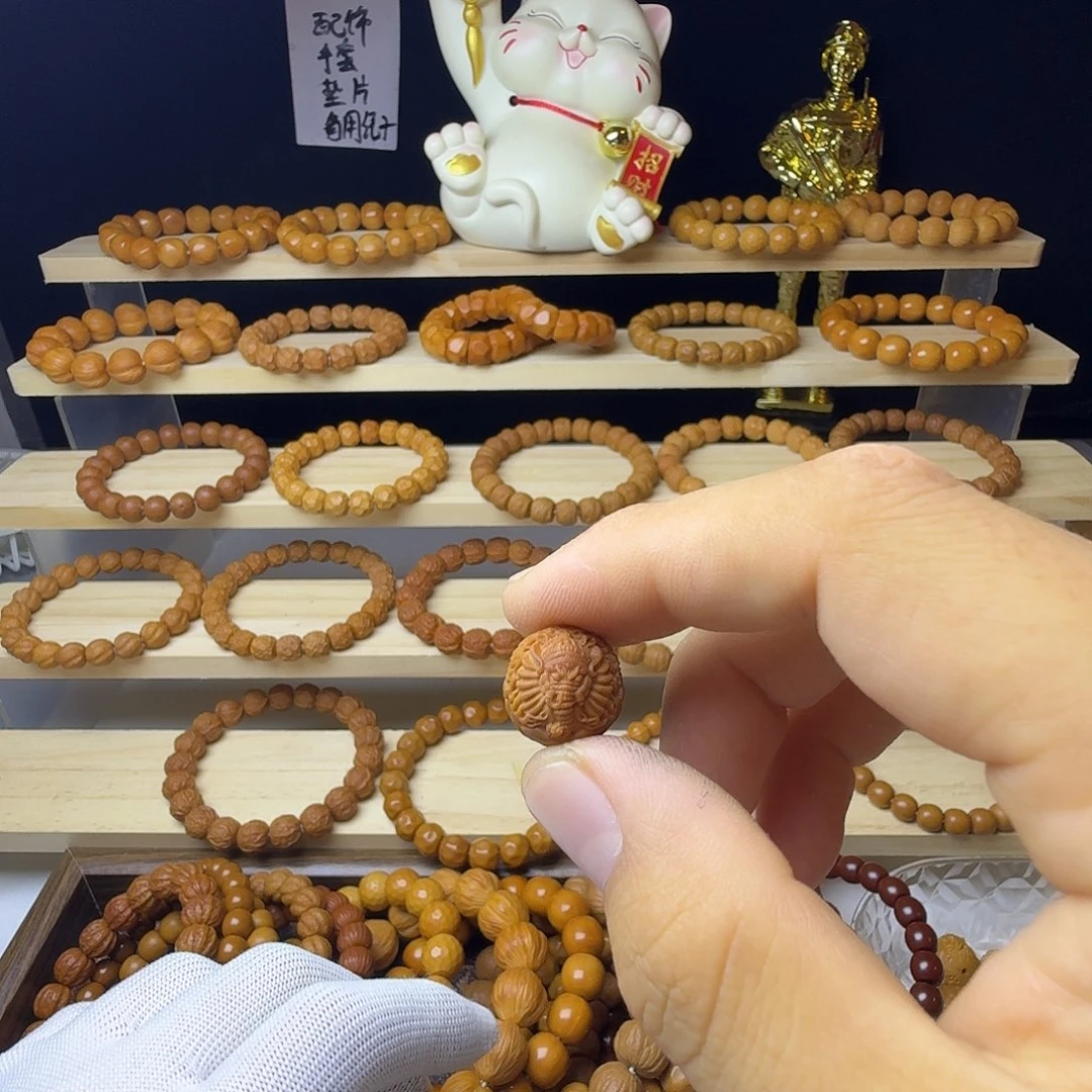 爱***忍吊坠猴头核桃单颗