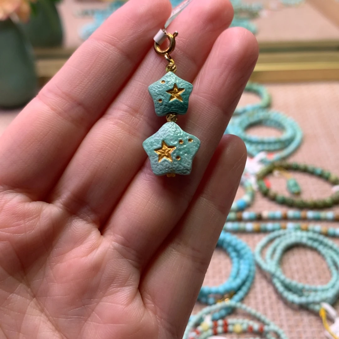 绿松石未镶嵌配饰