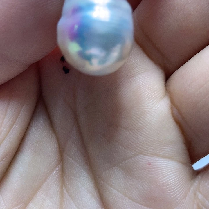 巴洛克银S925镶嵌淡水珍珠