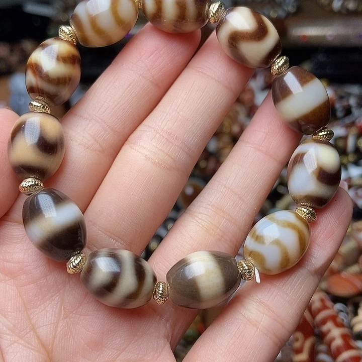 玛瑙/玉髓未镶嵌手链