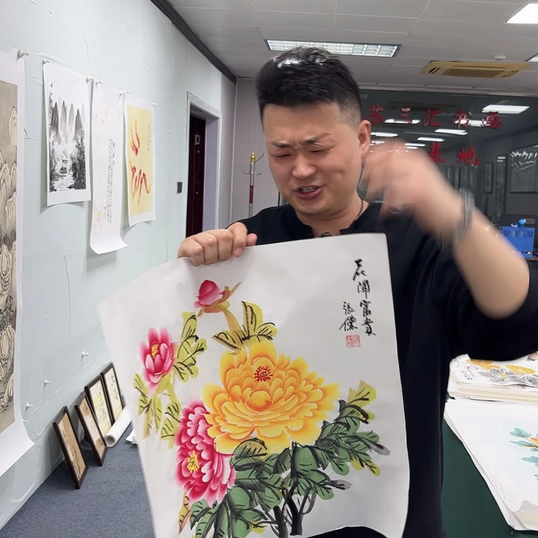 国画国画宣纸作品纯手绘