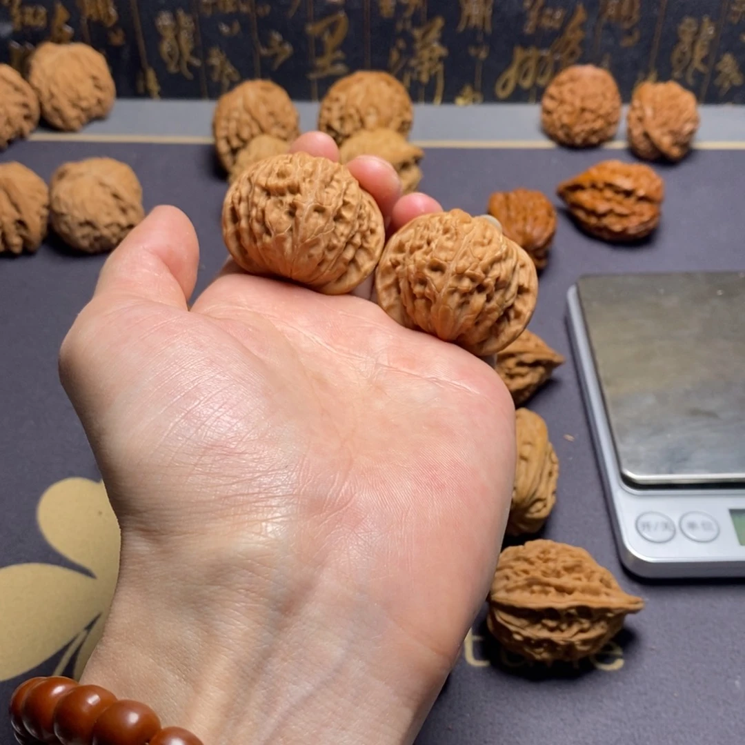 核桃把件c*40全品磨盘