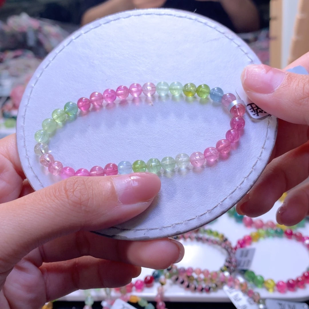 【闪购商品】未镶嵌手串碧玺5.3mm左右