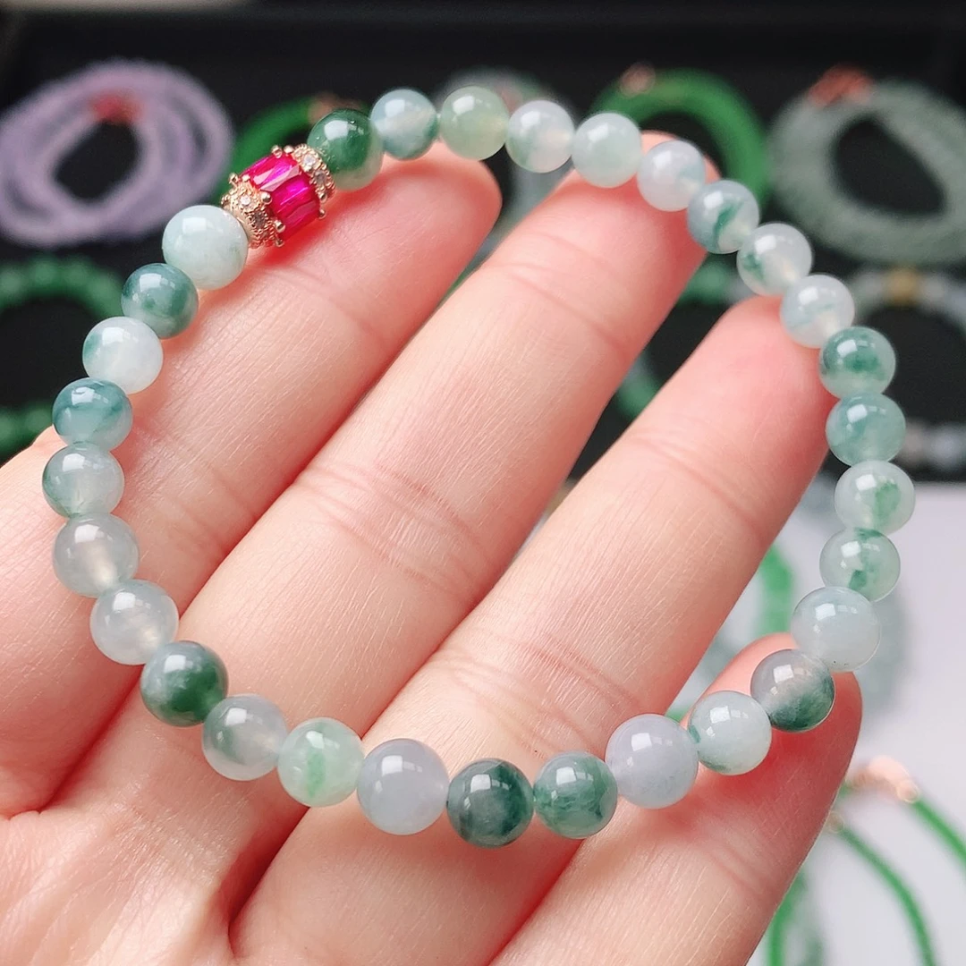 翡翠未镶嵌手链翡翠