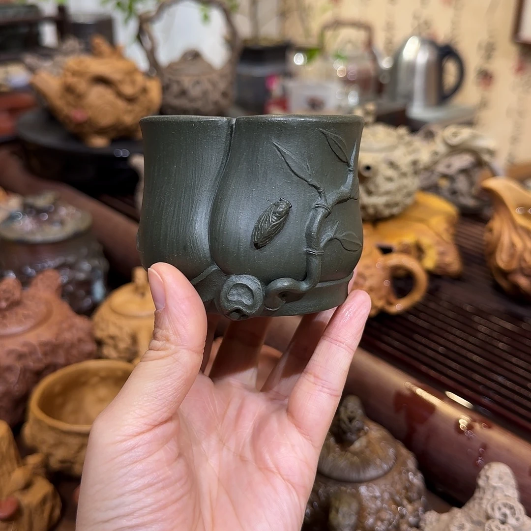 紫砂茶壶绿泥供春