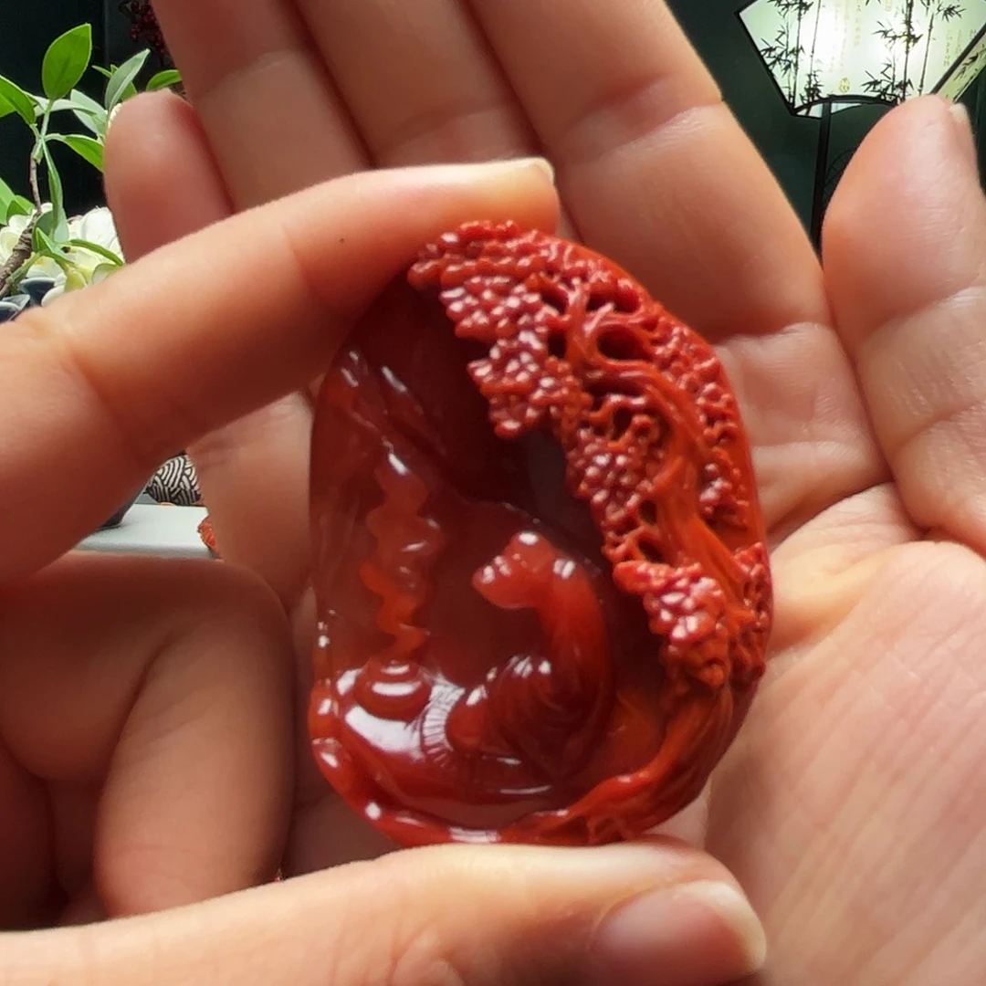 南红玛瑙未镶嵌珠宝奇石