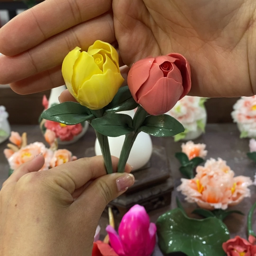 瓷片陶瓷工艺品摆件