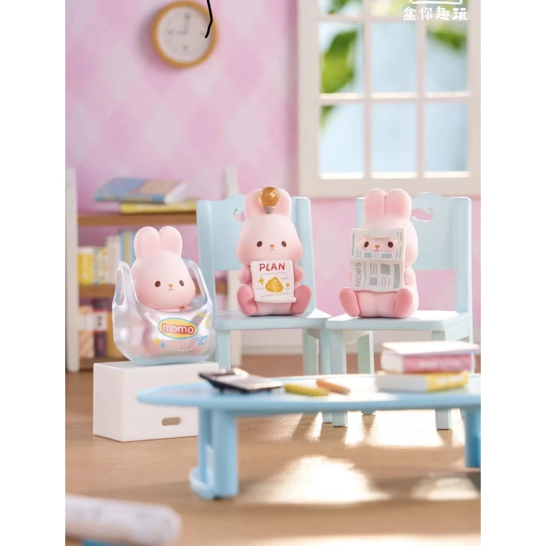 【代拆】摸摸兔享趣生活系列萌粒盲盒盲袋潮玩新品